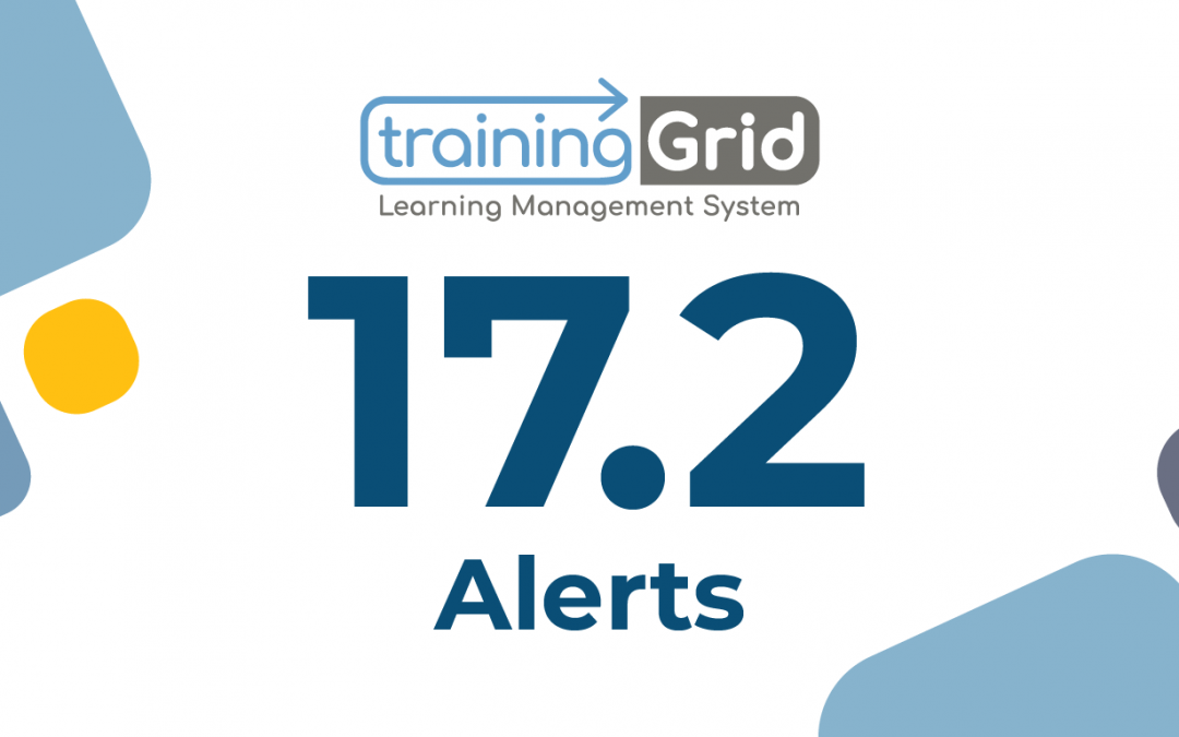 trainingGrid®​ 17.2 Release